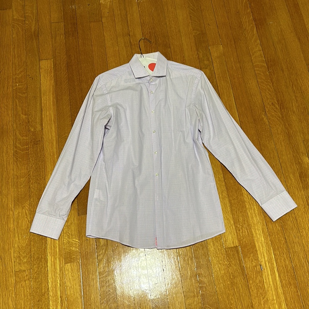 Hugo Boss sharp fit button down shirt